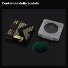 Filtro K&F CONCEPT FNA01 Snap-On ND2-32 per iPhone 17 Pro e Pro Max, ultraleggero da 11,2 g, filtro ND variabile con attacco Snap-on Deco, vetro AGC con rivestimento a 28 strati.