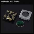 Filtro K&F CONCEPT FNA01 Snap-On ND2-32 per iPhone 17 Pro e Pro Max, ultraleggero da 11,2 g, filtro ND variabile con attacco Snap-on Deco, vetro AGC con rivestimento a 28 strati.