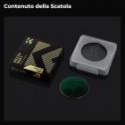 Filtro K&F CONCEPT FNA01 Snap-On ND2-32 per iPhone 17 Pro e Pro Max, ultraleggero da 11,2 g, filtro ND variabile con attacco Snap-on Deco, vetro AGC con rivestimento a 28 strati.