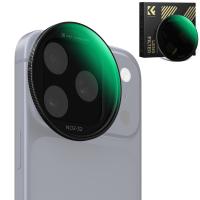 K&F CONCEPT FNA01 Snap-On ND2-32 Filter for iPhone 17 Pro & Pro Max, 11.2g Ultra-Lightweight Variable ND Lens Filter with Snap-on Deco Mount, AGC Glass 28-Layer Coating