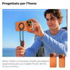 Filtro CPL a innesto K&F CONCEPT FCA01 per iPhone 17 Pro Max/17 Pro, filtro polarizzatore ultraleggero da 9,5 g con supporto decorativo a innesto, vetro AGC con rivestimento antiriflesso a 28 strati.