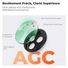 Filtre CPL à clipser K&F CONCEPT FCA01 pour iPhone 17 Pro Max/17 Pro, filtre polarisant ultra-léger de 9,5 g avec support décoratif à clipser, verre AGC avec revêtement antireflet à 28 couches
