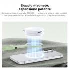 Supporto magnetico per telefono K&F CONCEPT da 7 mm e 59 g, bastone per selfie pieghevole per iPhone, mini treppiede tascabile con magneti bifacciali e gancio, compatibile con iPhone serie 17-12 e telefoni Android.