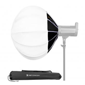 26" / 65cm Softbox Lantern Soft Light Modifier Quick Release Light Diffuser Softbox Compatible with Bowens Mount with Carrying Bag for Photography Studio Speedlite Flash and Monolight