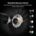 K&F CONCEPT 23.6"/60CM Umbrella Softbox, Grid Pouch, Quick Release | Bowens Mount Soft box with Honeycomb, Carrying Bag, Softbox lighting Kit for Product Photography, Filming Light LK07