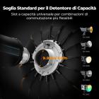 K&F CONCEPT Ombrello Softbox da 90 cm (35,4"), custodia a griglia, sgancio rapido | Con nido d'ape, borsa per il trasporto, kit di illuminazione softbox per ritratti di qualità professionale, streaming live, studio fotografico LD02