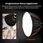 K&F CONCEPT Ombrello Softbox da 90 cm (35,4"), custodia a griglia, sgancio rapido | Con nido d'ape, borsa per il trasporto, kit di illuminazione softbox per ritratti di qualità professionale, streaming live, studio fotografico LD02