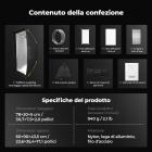 K&F CONCEPT Softbox rettangolare portatile a montaggio rapido da 60x90 cm (24"x35") | Softbox a scatto singolo con diffusori/griglia a nido d'ape/borsa a griglia/attacco Bowens standard per fotografia di prodotti in studio con luce COB LJ01