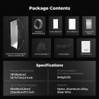 K&F CONCEPT 24"x35"/60x90cm Quick-Setup Portable Rectangular Softbox | One-snap Soft Box with Diffusers/Honeycomb Grid/Grid Bag/Standard Bowens Mount for COB Light Studio Product Photography LJ01