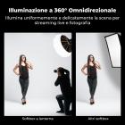 Softbox a lanterna K&F CONCEPT, 65 cm, profondità regolabile, sgancio rapido | Kit di illuminazione softbox con attacco Bowens, modificatore di luce per fotografia di neonati, studio di live streaming e registrazione video LK11