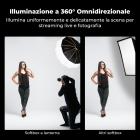 Softbox a lanterna K&F CONCEPT, 90 cm, profondità regolabile, sgancio rapido | Kit di illuminazione softbox con attacco Bowens, modificatore di luce per fotografia di neonati, studio di live streaming e registrazione video LK11