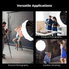 K&F CONCEPT Lantern Softbox, 35.4"/90cm, Depth Adjustable, Quick Release | Softbox Lighting Kit with Bowens Mount, Light Modifier for Baby Photography, Live Streaming Studio and Video Recording LK11