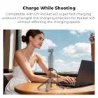 K&F CONCEPT Charging Adapter Base Compatible with DJI Osmo Pocket 4 & 3, Supports Original Super Fast Charging/Quick-Release Clamp/Arca-Swiss/1/4 Screw Holes, Aluminum USB-C Desktop Charging Dock