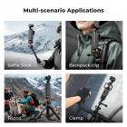 K&F CONCEPT Charging Adapter Base Compatible with DJI Osmo Pocket 4 & 3, Supports Original Super Fast Charging/Quick-Release Clamp/Arca-Swiss/1/4 Screw Holes, Aluminum USB-C Desktop Charging Dock
