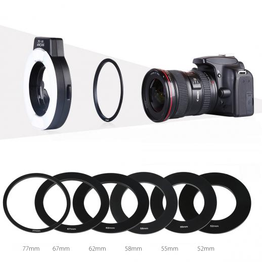 K&F Concept150 TTL Marco Ring Flash for Nikon GN14 - KENTFAITH
