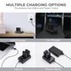 multiple charging options