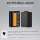 Sony NP-FW50 battery + NP-FW50 Battery Charger + 10pcs Cleaning Cloth Set for Camera Battery Sony Alpha 7, A7, Alpha 7R, A7R, A7R II, A7 II, A7S, A7S II, A7M2, A7SM2, A7RM2, A5000 A6000 A6300 A6500 a3000, NEX-3, NEX-3N, NEX-5, NEX-5C, NEX-5N