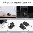 K&F CONCEPT NP-FZ100 battery + NP-FZ100 battery for Sony camera charger + 64GB micro SD card set, such as adapters for Sony Alpha A7 III, A7R III (A7R3), A9, a6600, a7R IV, Alpha a9 II