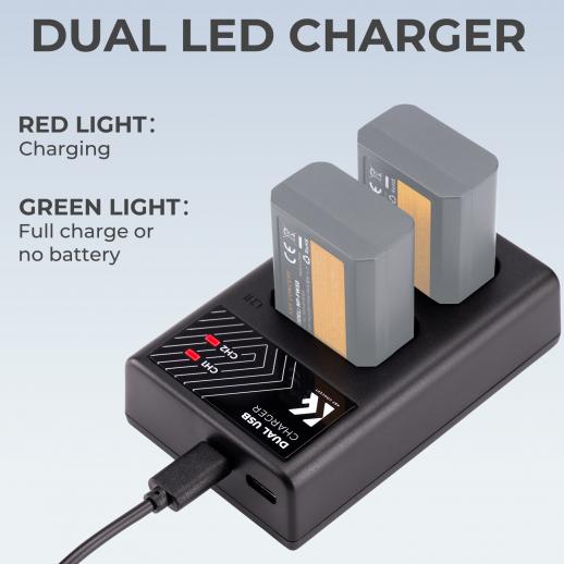 Batterie Chargeur Rapide 120W ChargeurDJI Mini 3 Pro - K&F Concept