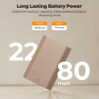 K&F CONCEPT NP-FZ100 Camera Batteries Kit（2280mAh）with Type C Port, for Sony A9 A7III A7RIII A7RIV A6600 ZV-E1 FX3, FX30 Cameras (2 Batteries)