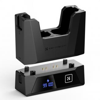 K&F Concept NP-FZ100 Charger 18W Dual Portable Battery Charger for Sony A7iii, A7iv, A7C, FX3, FX30, A9, A6600, A6700, ZV-E1, ZV-E10ii, Alpha 9, A9S, A7R III, A7R IV, A7R V