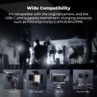 10500mAh Replacement USB-C Battery for NP-F550, NP-F570, NP-F750, NP-F770, NP-F930, NP-F950, NP-F960, NP-F970, PD 45W Fast Charging, 3.5H Fully Charged, for FX3/A7 IV/A7S III, for R5/R6, for Z8, Power Supply for LED Light, Monitor