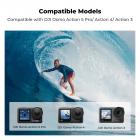 K&F Concept Osmo 360 Osmo Action 5 Pro/4/3 Battery Charger, 3-Pack 2100mAh Action 5 Pro Batteries & 3-Slot Fast Charger Compatible with DJI OSMO 360, DJI OSMO Action 5 Pro, Osmo Action 4, Osmo Action 3