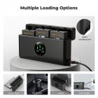 K&F Concept Hero 13 Battery, 3-Pack Enduro Hero13 Batteries and Upgraded Fast Charger Compatible with GoPro Hero 13 Black Camera