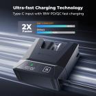 K&F Concept 2-Pack 2600mAh LP-E6NH Battery and 18W Charger Compatible with Canon EOS R7, R5, R6, R, 5D Mark II/III/IV, 6D, 6D Mark II, 7D, 7D Mark II, 90D, 60D, 70D, 80D Cameras