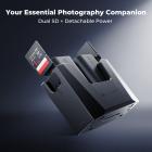 K&F Concept 2-Pack 2600mAh LP-E6NH Battery and 18W Charger Compatible with Canon EOS R7, R5, R6, R, 5D Mark II/III/IV, 6D, 6D Mark II, 7D, 7D Mark II, 90D, 60D, 70D, 80D Cameras