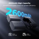 K&F CONCEPT 2-Pack 2600mAh NP-FZ100 Battery and Fast Dual Charger, PD 18W Charging USB C, Compatible with Sony A7iii, A7iv, FX3, FX30, A7C, ZV-E1, A9, A6600, Alpha 9, Alpha 9S, A9S, A7R3, A7R4