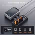 K&F Concept LP-E10 Battery 3-Pack and Upgraded LCD Charger for Canon Rebel T7 Battery, EOS Rebel T7 T6 T5 T100, Kiss X50 X70 X80 X90, EOS 1100D 1200D 1300D 1500D 2000D Camera