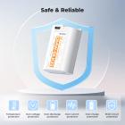 2520mAh DMW-BLK22 Battery, 1-Pack USB-C 2.5H Full Charged BLK22 Battery Compatible with Panasonic LUMIX S5, S5II, GH6, GH5, G5 II, S5 IIX, GH7, S9, G9 II	K&F CONCEPT 