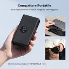 Caricabatterie K&F CONCEPT OSMO 360, custodia con 3 slot per batteria Action 5 Pro, compatibile con le fotocamere DJI OSMO Action 5 Pro, Action 4 e Action 3.