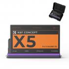 K&F CONCEPT 360x5 Battery, 2700mAh X5 Battery with Storage Case Compatible with Insta360 x5 Action Camera Accessories