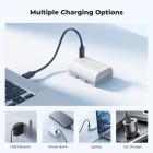 K&F CONCEPT LP-E6P Battery, 2520mAh USB-C R6 Mark III Battery Compatible with Canon EOS R5 Mark II, C50, R6V R6 R7, 5D 5DS R 6D 7D 60D 70D 80D 90D Cameras, 2.5h Fast Full Charging, Fully Decoded