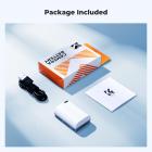 K&F CONCEPT LP-E6P Battery, 2520mAh USB-C R6 Mark III Battery Compatible with Canon EOS R5 Mark II, C50, R6V R6 R7, 5D 5DS R 6D 7D 60D 70D 80D 90D Cameras, 2.5h Fast Full Charging, Fully Decoded