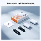Batteria K&F CONCEPT LP-E6P, confezione da 2, 2520 mAh, USB-C, compatibile con Canon EOS R5 Mark II, C50 R6V R6 R7 5D 5DS R 6D 7D 60D 70D 80D 90D, ricarica rapida completa in 2,5 ore, completamente decodificata.