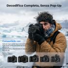 Confezione da 3 batterie di ricambio K&F CONCEPT LP-E6NH e caricabatterie rapido da 20 W, compatibili con EOS R7, R5/R6 Mark II, 5D Mark II/III/IV, 6D/7D Mark II, R5, R6, 60D/70D/80D/90D ecc.