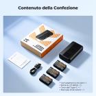 Confezione da 3 batterie di ricambio K&F CONCEPT LP-E6NH e caricabatterie rapido da 20 W, compatibili con EOS R7, R5/R6 Mark II, 5D Mark II/III/IV, 6D/7D Mark II, R5, R6, 60D/70D/80D/90D ecc.