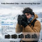 K&F CONCEPT 3-Pack LP-E6NH Replacement Batteries and 20W Fast Charger Compatible with EOS R7, R5/R6 Mark II, 5D Mark II/III/IV, 6D/7D Mark II, R5, R6, 60D/70D/80D/90D etc.