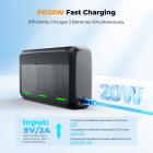K&F CONCEPT 3-Pack EN-EL15 Batteries and 20W Fast Charger Compatible with D7500, D7200, D7100, D7000, Z8, Z7, Z7II, Z6, Z6II, Z6III, Z5, ZF, D850, D800, D800E, D810, D810A, D780, D750 etc.