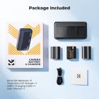 K&F CONCEPT 3-Pack EN-EL15 Batteries and 20W Fast Charger Compatible with D7500, D7200, D7100, D7000, Z8, Z7, Z7II, Z6, Z6II, Z6III, Z5, ZF, D850, D800, D800E, D810, D810A, D780, D750 etc.