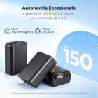 Confezione da 3 batterie K&F CONCEPT NP-FW50 e caricabatterie ZV-E10 a 3 slot da 20 W con LED, compatibile con le fotocamere Sony Alpha A6400 A6000 A6300 A6500 A5000 A5100 A7 A7II A7R A7RII A7S A7SII RX10 II III IV.