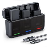 K&F CONCEPT 3-Pack NP-FW50 Battery and Upgraded 3-Slot 20W LED ZV-E10 Battery Charger Compatible with Sony Alpha A6400 A6000 A6300 A6500 A5000 A5100 A7 A7II A7R A7RII A7S A7SII RX10 II III IV Cameras