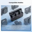 K&F CONCEPT 3-Pack NP-FW50 Battery and Upgraded 3-Slot 20W LED ZV-E10 Battery Charger Compatible with Sony Alpha A6400 A6000 A6300 A6500 A5000 A5100 A7 A7II A7R A7RII A7S A7SII RX10 II III IV Cameras