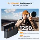 K&F CONCEPT 3-Pack LP-E17 Replacement Batteries and 20W Fast Charger Compatible with Canon EOS R50 R100 RP R10 R8, Powershot V1, T8i T7i T6i T6s SL2 SL3 M3 M5 M6 200D 750D 760D 800D 8000D Camera