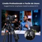 Cavo di alimentazione K&F CONCEPT D Tap to NP-FZ100 compatibile con Sony A7V, FX3, FX30, A7III, A7 IV, A7S III, A7R III, A7R IV, A7R V, A7C, A7C II, A7CR, A9, A9 II, A6600, A6700, ZV-E1, ZV-E