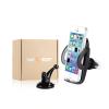 Car Mount Cell Phone Holder One Touch Car Windshield / Dashboard/Air Vent Universal Mount, Car Cradle Car Kit for iPhone / Android