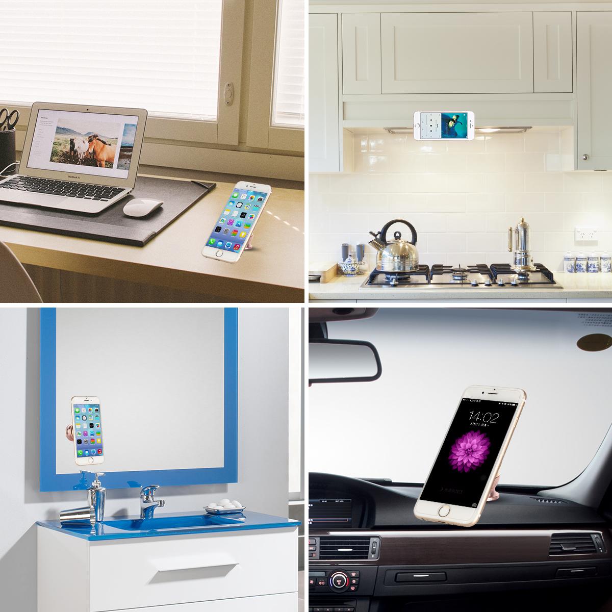 Magnetic Car Mount, Universal Magnetic Mini Cell Phone Holder for iPhone 6/6S, Android Smartphones, Mini Tablets